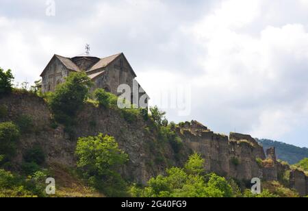 Complexe du monastère d'Akhtala dans la province de Lori, en Arménie Banque D'Images