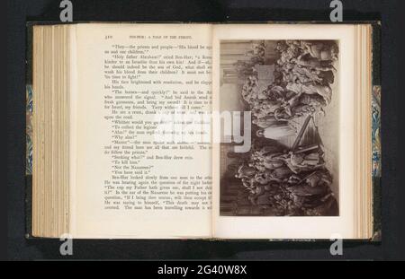 Production photo d'une peinture, le Christ représentatif quitte le praetorium. . Banque D'Images