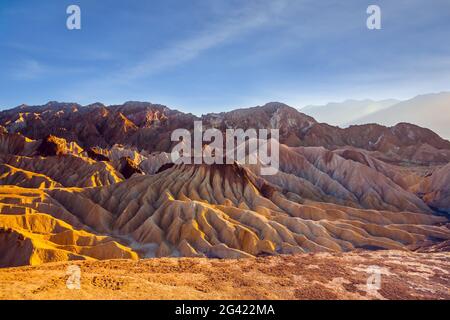 Zabriskie Point Banque D'Images