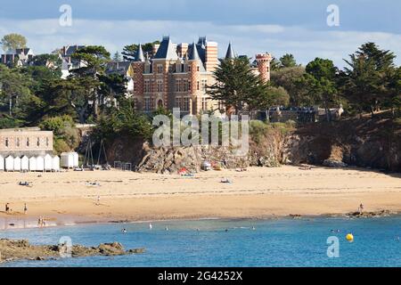 Château du Nessay près de Saint Briac sur Mer - Bretagne, Ille-et-Vilaine, France Banque D'Images