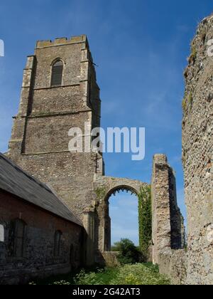 St Andrew's Church in Benacre avec Covehithe Covehithe Banque D'Images