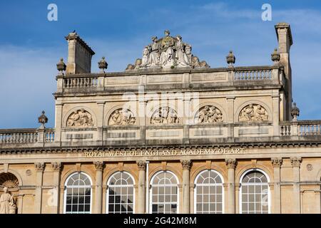 BRISTOL, Royaume-Uni - Mai 13 : Vue sur le Royal West of England Academy of Art building à Bristol le 13 mai, 2019 Banque D'Images