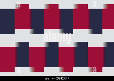 Arrière-plan des formes abstraites rouges et bleues Banque D'Images