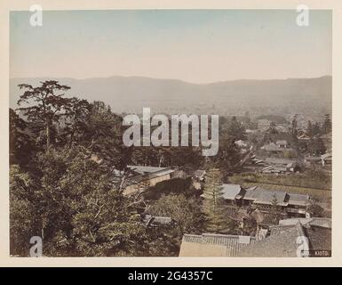 Face sur kyoto ; Kioto. Partie de l'album photo avec 50 photos de sites touristiques au Japon. Banque D'Images