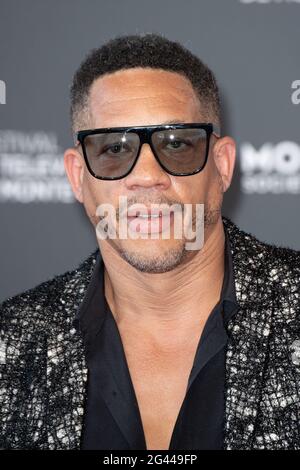 Monte Carlo, Monaco . 18 juin 2021. JoeyStarr assiste à la cérémonie d'ouverture du 60ème Festival de télévision de Monte Carlo le 18 juin 2021 à Monte-Carlo, Monaco. Photo de David Niviere/ABACAPRESS.COM crédit: Abaca Press/Alay Live News Banque D'Images