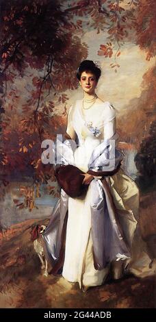 John Singer Sargent - Portrait Pauline Astor 1898 Banque D'Images