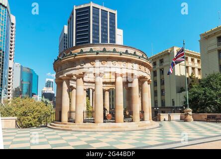 Lieu de culte du souvenir, Anzac Square, Brisbane, Queensland, Australie Banque D'Images