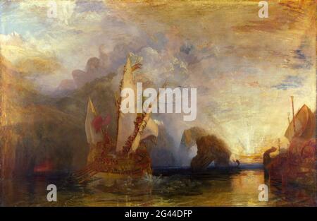 Joseph Mallord William Turner - Ulysses deriding Polyphemus Homers Odyssey Banque D'Images