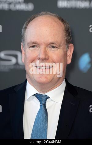 Monte Carlo, Monaco . 18 juin 2021. Le Prince Albert II de Monaco assiste à la cérémonie d'ouverture du 60ème Festival de télévision de Monte Carlo le 18 juin 2021 à Monte-Carlo, Monaco. Photo de David Niviere/ABACAPRESS.COM crédit: Abaca Press/Alay Live News Banque D'Images