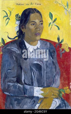 Paul Gauguin - Vahine No te Tiare Banque D'Images