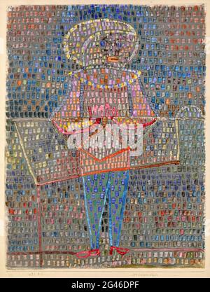 Paul Klee - Boy in Fancy Dress Banque D'Images