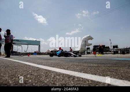 Le Castellet, France. 18 juin 2021. # 45 Roy Nissany (ISR, Williams Racing), Grand Prix de France de F1 au circuit Paul Ricard le 18 juin 2021 au Castellet, France. (Photo de HOCH ZWEI) crédit: dpa/Alay Live News Banque D'Images