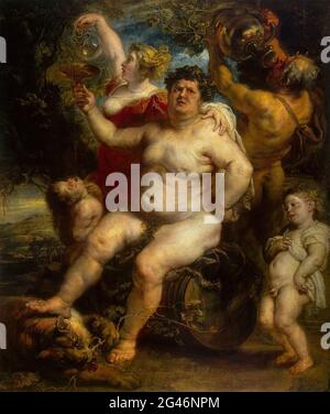 Peter Paul Rubens - Bacchus 1638 Banque D'Images