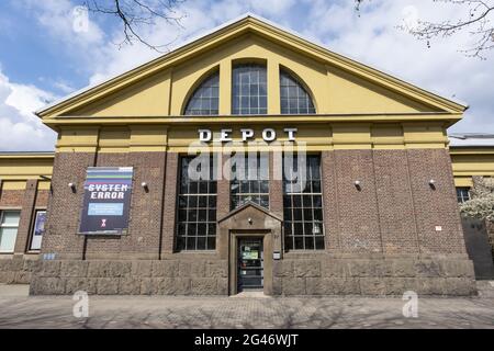 Centre culturel dépôt, Dortmund, région de la Ruhr, Rhénanie-du-Nord-Westphalie, Allemagne, Europe Banque D'Images