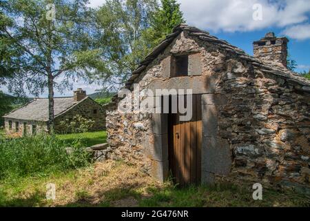 Saint julien chapteuil, haute loire, france Banque D'Images