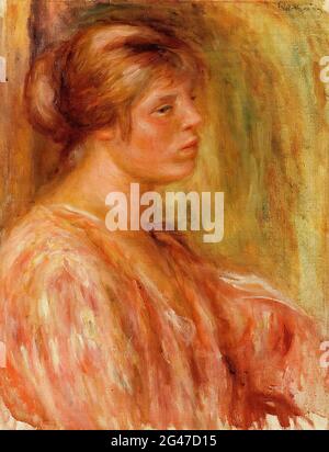 Pierre-Auguste Renoir - Portrait femme 2 Banque D'Images