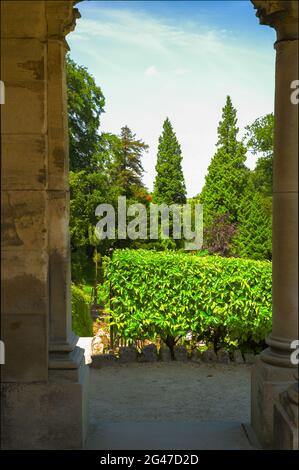 Parc et paysages de bois et de jardin Banque D'Images