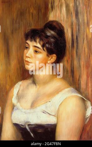 Pierre-Auguste Renoir - Suzanne Valadon C 1885 Banque D'Images