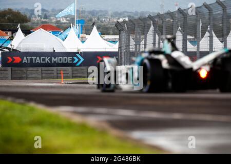 Mode d'attaque action pendant le Puebla ePrix 2021, 5ème réunion du Championnat du monde de Formule E 2020-21, sur l'Autodromo Miguel E. Abed du 18 au 20 juin, à Puebla, Mexique - photo Xavi Bonilla / DPPI Banque D'Images