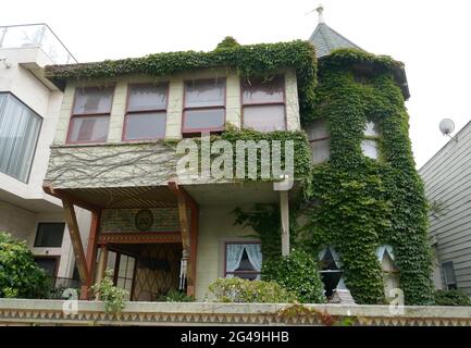 Venise, Californie, Etats-Unis 18 juin 2021 UNE vue générale de l'atmosphère d'Ivy sur la maison sur Clubhouse Avenue à Venise, Californie, Etats-Unis. Photo par Barry King/Alay stock photo Banque D'Images