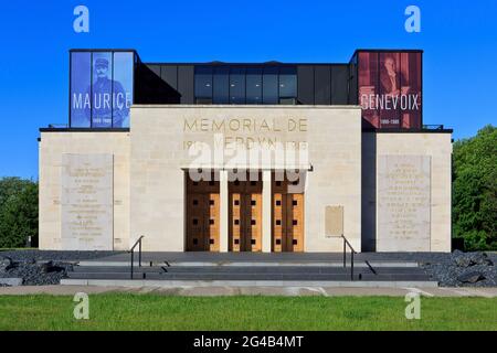 Musée commémoratif de la première Guerre mondiale à Fleury-devant-Douaumont (Meuse), France) Banque D'Images