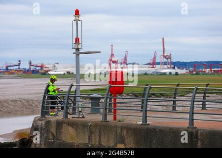 Port de plaisance de Portishead Quays le jour de l'été 2021. Banque D'Images