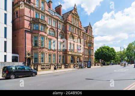 The Lister Hospital sur Chelsea Bridge Road, Londres, Angleterre, Royaume-Uni Banque D'Images