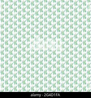 Motif Grass Vector sans couture Illustration de Vecteur