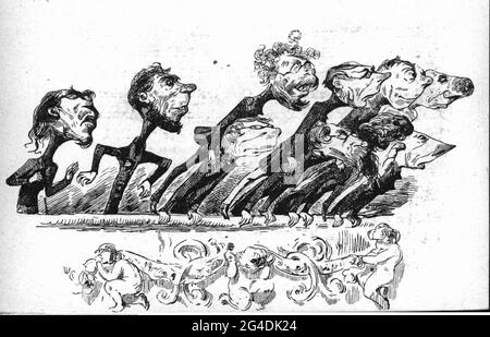 théâtre / théâtre, audience, audience théâtrale, par Gustave Dore (1832 - 1883), gravure, LE DROIT D'AUTEUR DE L'ARTISTE N'A PAS À ÊTRE AUTORISÉ Banque D'Images