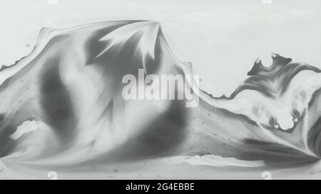 Silhouettes abstraites sur fond blanc. Travail artistique Banque D'Images