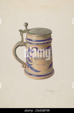 Mug à bière, ch. 1939. Banque D'Images