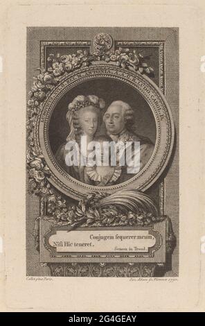 Louis XVI, Marie-Antoinette et Louis-Charles, 1793. Banque D'Images