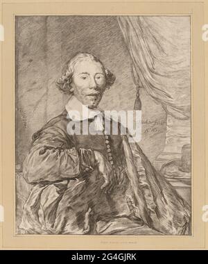 Portrait d'un homme assis, 1771. Banque D'Images