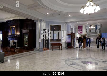 Le Musée de la Mütter au Collège des médecins de Philadelphie, 19 S 22nd St, Philadelphie, PA. Intérieur d'un musée d'histoire médicale et d'bizarreries. Banque D'Images