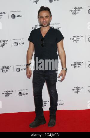 New York, NY, États-Unis. 21 juin 2021. Austin Stark, au Tribeca film Festival 2021 première du Comité Dieu à Brooklyn Commons Metrotech à New York le 20 juin 2021 crédit: RW Media Punch/Alamy Live News Banque D'Images