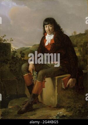 Portrait de Louis-Marie de la Révellière-Lépeaux (1753-1824), 1797. Trouvé dans la collection de Musée Carnavalet, Paris. Banque D'Images