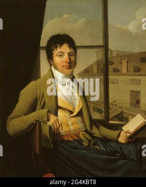 Portrait de Jean-Antoine Chaptal (1756-1832), 1801. Trouvé dans la collection de Mus&#xe9;e Carnavalet, Paris. Banque D'Images