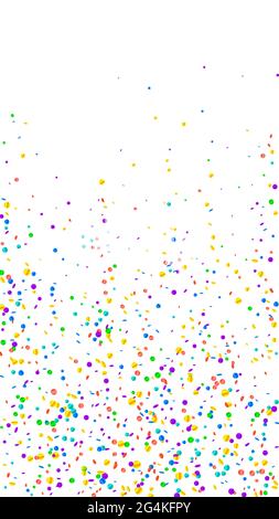 Confettis chic festifs. Étoiles de célébration. C lumineux Illustration de Vecteur