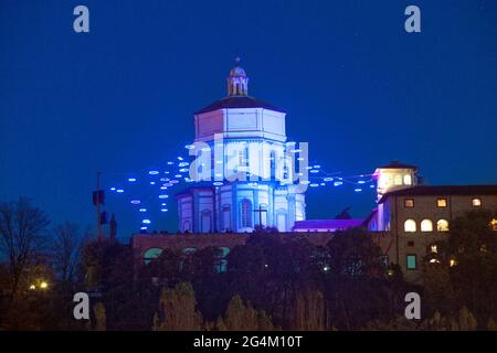 Monte dei Cappuccini, Turin, Italie, Europe Banque D'Images