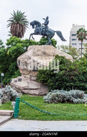 Monument de l'armée des Andes à la place du général San Martin à Mendoza, Argentine Banque D'Images