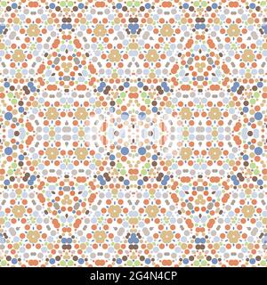 Cercle de motif géométrique sans couture, ellipses, EPS8 - graphiques vectoriels. Illustration de Vecteur