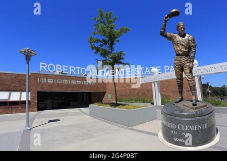 Roberto Clemente State Park Bronx New York Banque D'Images