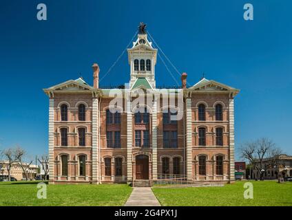 Wharton County Courthouse à Wharton, Texas, États-Unis Banque D'Images