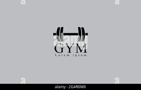 Modèle de conception du logo Gym Vector Illustration de Vecteur