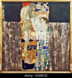 Oeuvres d'art Gustav Klimt - les trois âges de la femme - 1905 Banque D'Images