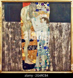 Oeuvres d'art Gustav Klimt - les trois âges de la femme - 1905 Banque D'Images