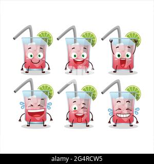 Personnage de dessin animé de la brise marine hawaïenne avec expression de sourire. Illustration vectorielle Illustration de Vecteur