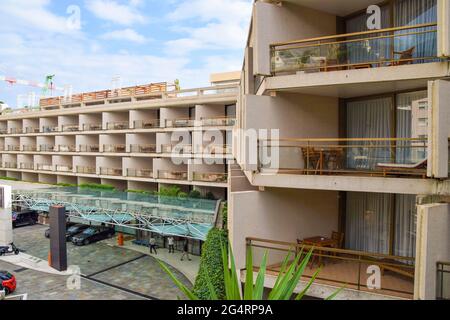 Hôtel Fairmont, Monte Carlo, Monaco Banque D'Images