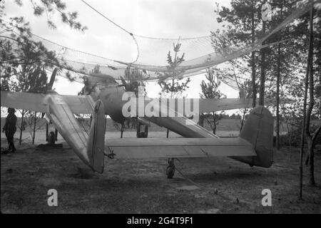 Weltkrieg Wehrmacht Luftwaffe Focke-Wulf FW 189 Uhu - avion de la Force aérienne allemande de la Seconde Guerre mondiale Focke-Wulf FW 189 Uhu Banque D'Images