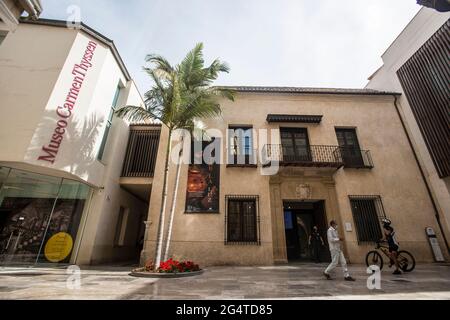 Musée Carmen Thyssen à Málaga Banque D'Images